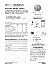 DataSheet MBD101 pdf